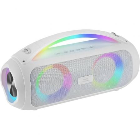 Altavoz con Bluetooth Mars Gaming MS-PULSE/ 50W RMS/ 2.0/ Blanco - Imagen 4