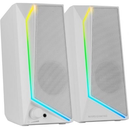 Altavoces Mars Gaming MS72/ 15W/ 2.0/ Blancos - Imagen 3