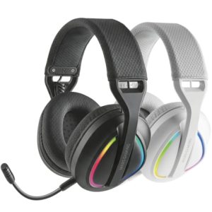Auriculares Gaming Inalámbricos con Micrófono Mars Gaming MHW-QUASAR/ Jack 3.5/ Bluetooth/ Negros