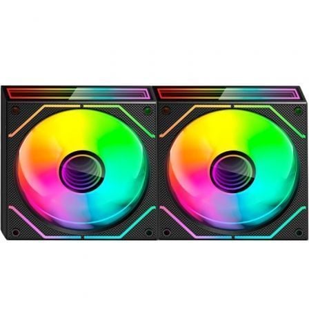 Pack 2 Ventiladores Mars Gaming MF-3DPROX2R/ 12cm/ ARGB - Imagen 4