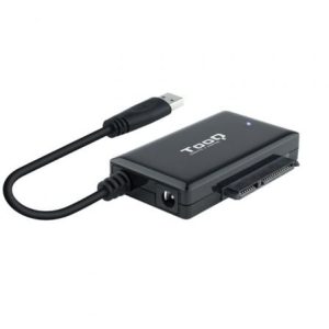 Adaptador para Discos Duros 2.5″/3.5″ Tooq TQHDA-01A/ USB 3.0 Macho – SATA