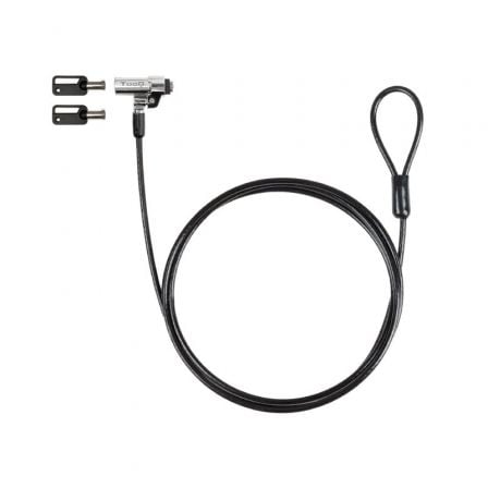 Cable de Seguridad Tipo NANO para Portátiles TooQ TQCLKC0045-G/ 1.5m - Imagen 5