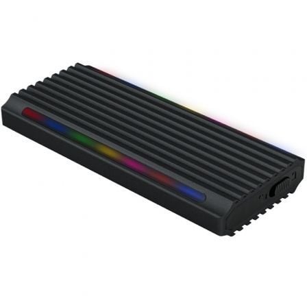Caja Externa para Disco SSD M.2 NVMe TooQ TQE-2222B/ USB 3.1 Gen2/ Sin tornillos - Imagen 5