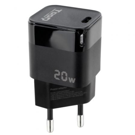 Cargador de Pared TooQ TQWC-PD20/ 1xUSB Tipo-C/ 20W - Imagen 5