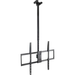 Soporte de Techo Giratorio/ Inclinable TooQ LPCE11100TSLI-B para TV de 50-100″/ hasta 80kg