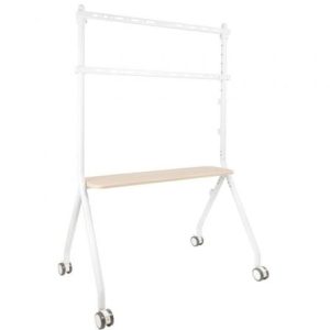 Soporte de Suelo con Ruedas TooQ iLOVE FS20207M-W para TV de 49-80″/ hasta 50kg