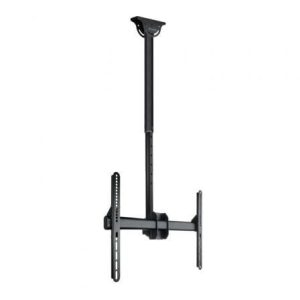 Soporte de Techo Giratorio/ Inclinable/ Nivelable TooQ LPCE1170TSLI-B para TV de 37-70″/ hasta 50kg