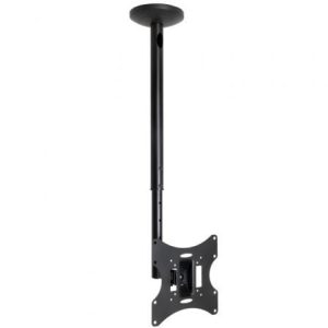 Soporte de Techo Giratorio/ Inclinable/ Nivelable TooQ LPCE2301TSLI-B para TV de 23-42″/ hasta 30kg