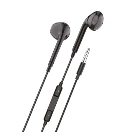 Auriculares Intrauditivos Tech One Tech earTECH TEC1002/ con Micrófono/ Jack 3.5/ Negros - Imagen 3