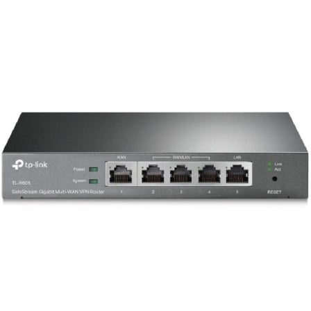 Router VPN SafeStream Gigabit TP-Link Omada TL-R605/ 5 Puertos Multi-WAN - Imagen 3