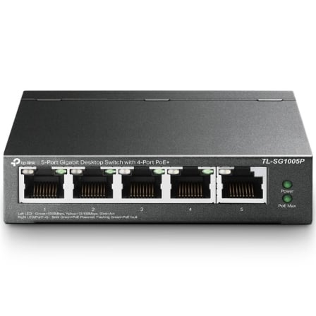 Switch TP-Link TL-SG1005P 5 Puertos/ RJ-45 10/100/1000 PoE - Imagen 5