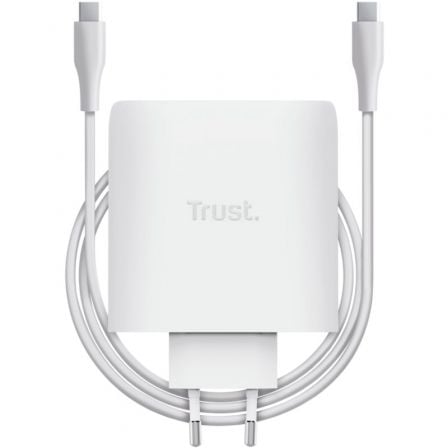 Cargador de Pared GaN Trust Maxo 100W/ 2xUSB Tipo-C/ Incluye Cable USB Tipo-C/ 100W - Imagen 6