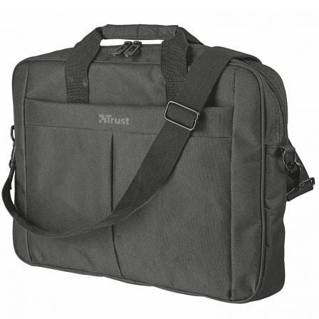 Maletín Trust Primo para Portátiles hasta 16"/ Negro - Imagen 3