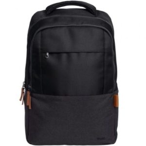 Mochila Trust Lisboa para Portátiles hasta 16″/ 23L/ Negra