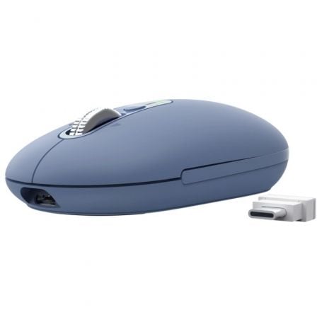 Ratón Inalámbrico Trust Seron 26020/ Batería recargable/ Hasta 3200 DPI/ Azul - Imagen 3
