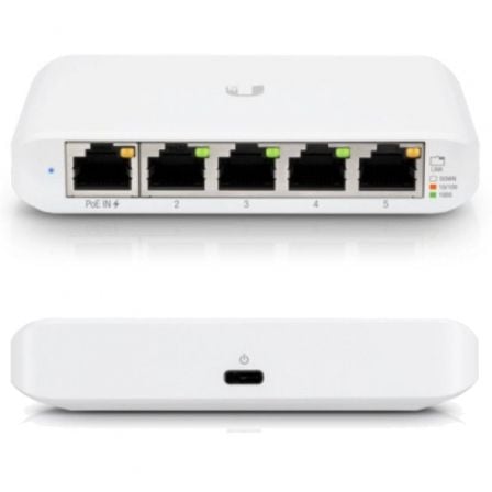 Switch Gestionable Ubiquiti USW-Flex Mini 5 Puertos/ RJ45 10/100/1000 POE - Imagen 2