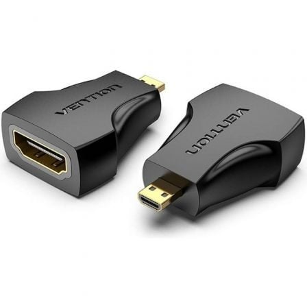 Adaptador HDMI AITB0/ Micro HDMI Macho - HDMI Hembra - Imagen 2