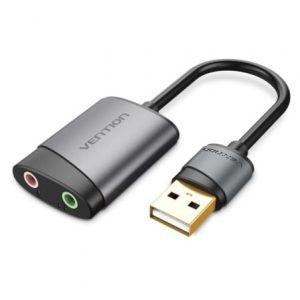 Tarjeta de Sonido Vention CDKHB/ USB Macho – 2xJack 3.5 Hembra
