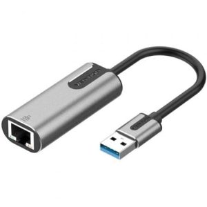 Adaptador USB 3.0 – RJ45 Vention CEWHB/ 1000Mbps