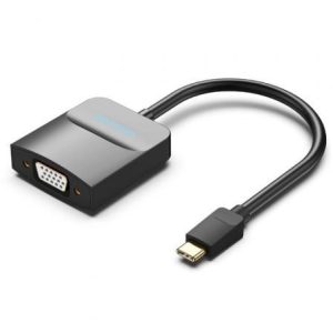 Adaptador USB Tipo-C Vention TDDBB/ USB Tipo-C Macho – VGA Hembra
