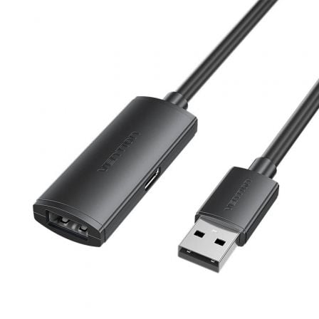 Cable Alargador USB 2.0 Vention CBKBJ/ USB Macho - USB Hembra/ 480Mbps/ 5m/ Negro - Imagen 5