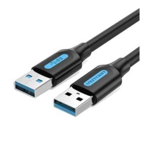 Cable USB 3.0 Vention CONBH/ USB Macho – USB Macho/ 5Gbps/ 2m/ Negro