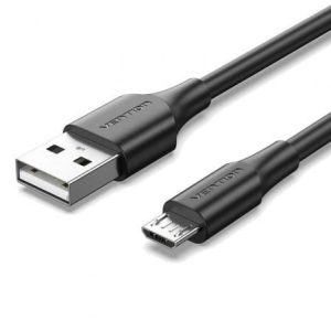 Cable USB 2.0 Vention CTIBF/ USB Macho – MicroUSB Macho/ 480Mbps/ 1m/ Negro