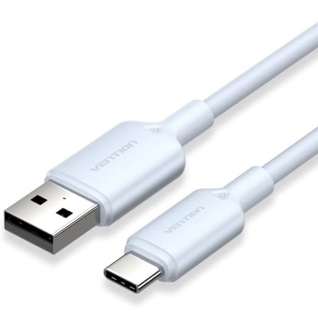 Cable USB 2.0 Tipo-C Vention CTQLF/ USB Tipo-C Macho - USB Macho/ Hasta 60W/ 480Mbps/ 1m/ Azul - Imagen 4
