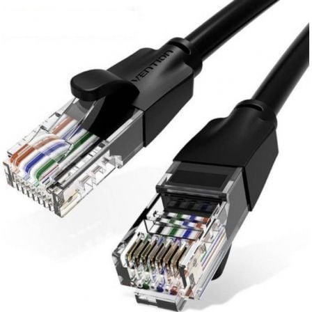 Cable de Red RJ45 UTP Vention IBEBQ Cat.6/ 20m/ Negro - Imagen 2