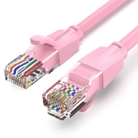 Cable de Red RJ45 UTP Vention IBEPH Cat.6/ 2m/ Rosa - Imagen 4