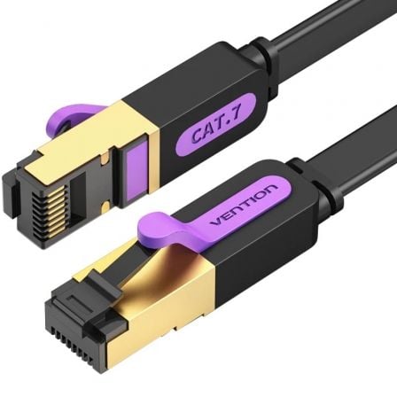 Cable de Red RJ45 STP Vention ICABN Cat.7/ 15m/ Negro - Imagen 5