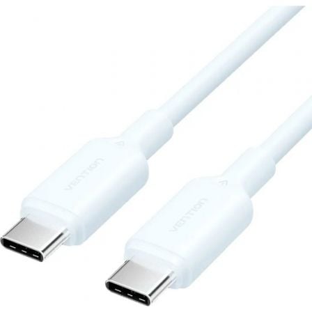 Cable USB 2.0 Tipo-C 3A Vention TRCSH/ USB Tipo-C Macho - USB Tipo-C Macho/ Hasta 60W/ 480Mbps/ 2m/ Azul - Imagen 3