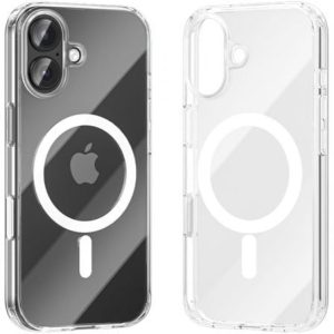 Funda Dura con Magsafe Vention Concise Impact KVBTCB-10/ Compatible con iPhone 17/ Transparente