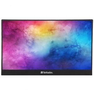 Monitor Portátil Táctil Verbatim PMT-14 14″/ Full HD/ Multimedia/ Negro