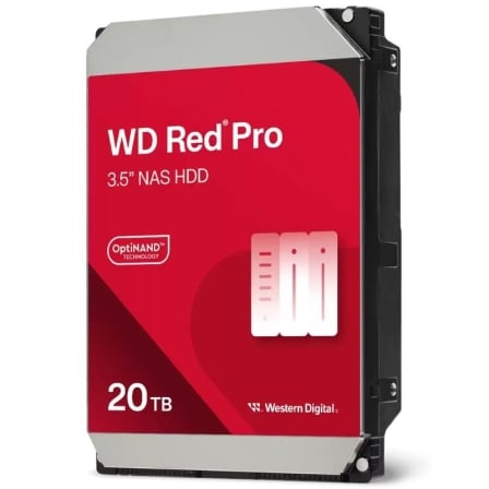 Disco Duro Western Digital WD Red Pro NAS 20TB/ 3.5"/ SATA III/ 512MB - Imagen 3