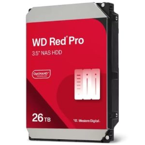 Disco Duro Western Digital WD Red Pro NAS 26TB/ 3.5″/ SATA III/ 512MB