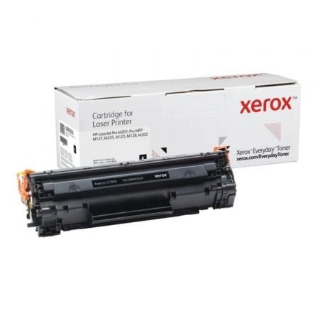 Tóner compatible Xerox 006R03650 compatible con HP CF283A/ 1500 páginas/ Negro - Imagen 4