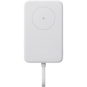Powerbank 10000mAh Xiaomi 33W Magnetic Power Bank 10000 (Integrated Cable)/ Wireless/ Blanca