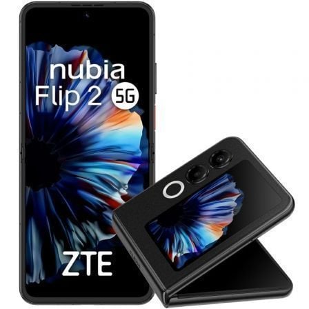 Smartphone ZTE Nubia Flip 2 8GB/ 256GB/ 6.9"/ 5G/ Negro - Imagen 5