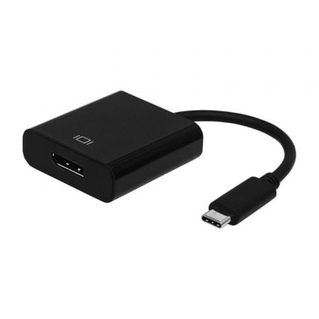Conversor Aisens A109-0345/ USB Tipo-C Macho - DisplayPort Hembra/ 15cm/ Negro - Imagen 9