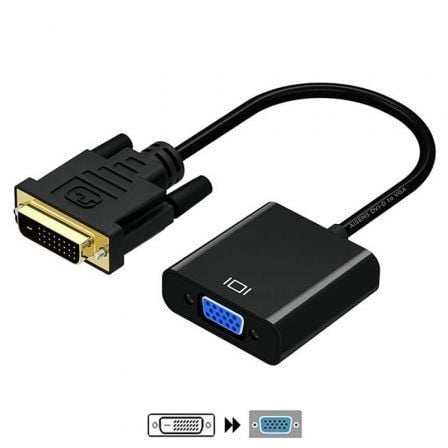 Cable Conversor Aisens A147-0352/ DVI Macho - VGA Hembra/ 30cm/ Negro - Imagen 6