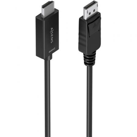 Cable Conversor Aisens A125-0894/ DisplayPort Macho - HDMI 4K Macho/ 2m/ Negro - Imagen 8