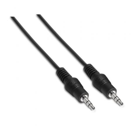 Cable Estéreo Aisens A128-0142/ Jack 3.5 Macho - Jack 3.5 Macho/ Hasta 0.1W/ 1.5m/ Negro - Imagen 6