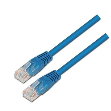 Cable de Red RJ45 UTP Aisens A133-0190 Cat.5e/ 50cm/ Azul - Imagen 7