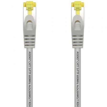 Cable de Red RJ45 S/FTP Aisens A146-0332 Cat.7/ 25cm/ Gris - Imagen 9