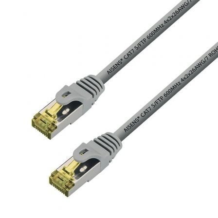 Cable de Red RJ45 SFTP Aisens A146-0338 Cat.7/ 10m/ Gris - Imagen 6