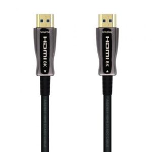 Cable HDMI 2.1 AOC 8K Aisens A153-0524/ HDMI Macho – HDMI Macho/ 100m/ Negro