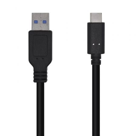 Cable USB 3.1 Tipo-C Aisens A107-0450/ USB Tipo-C Macho - USB Macho/ 10Gbps/ 1.5m/ Negro - Imagen 7
