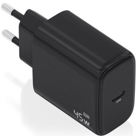 Cargador de Pared GaN Aisens A110-0970/ 1xUSB Tipo-C/ 45W/ Negro - Imagen 7