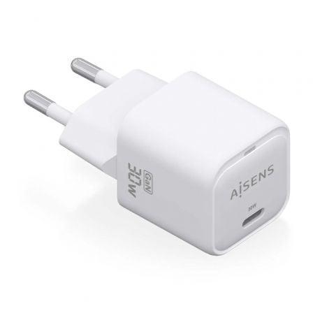Cargador de Pared GaN Aisens ASCH-30W1P018-W/ 1xUSB Tipo-C/ 30W - Imagen 9